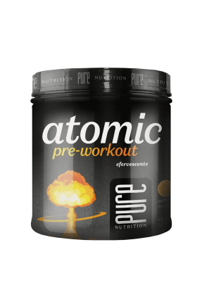 Atomic Pré-Workout Efervecente (Laranja) 300g - Pure Nutrition