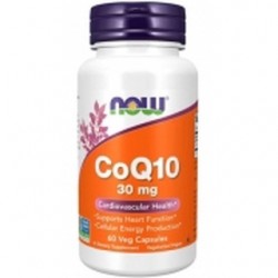 Coenzima Q10 30mg 60cps- Now Foods