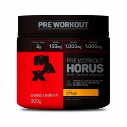 Pré-Workout Hórus (Citrus) 300g - Max Titanium 